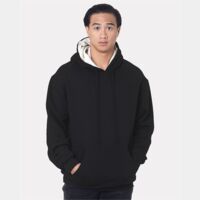 Unisex USA-Made Super Heavy Thermal Lined Hooded Sweatshirt Thumbnail