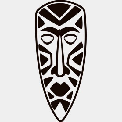 Polynesian Tribal Mask Thumbnail