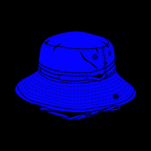 KB ETHOS- SOLID BOONIE HAT WITH STRING (FITTED) Thumbnail