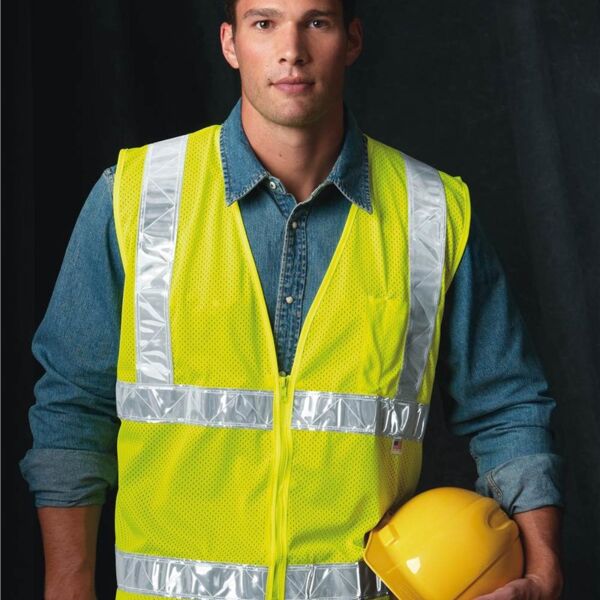 USA-Made Mesh Safety Vest Thumbnail