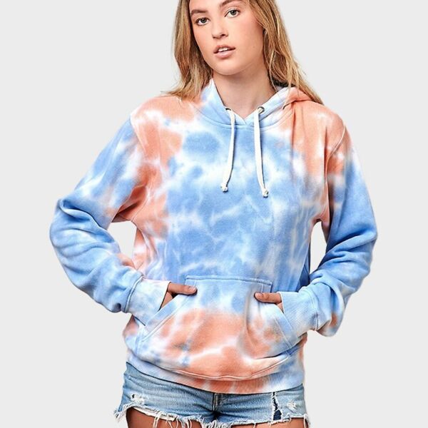 Tie-Dye Fleece Hooded Sweatshirt Thumbnail