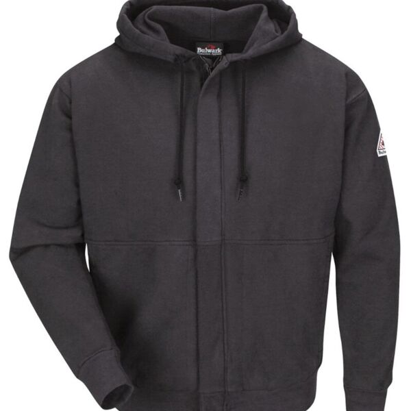 Zip-Front Hooded Sweatshirt - Long Sizes Thumbnail