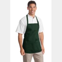 Medium Length Apron with Pouch Pockets Thumbnail
