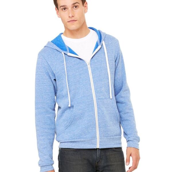 Triblend Sponge Fleece Full-Zip Hoodie Thumbnail