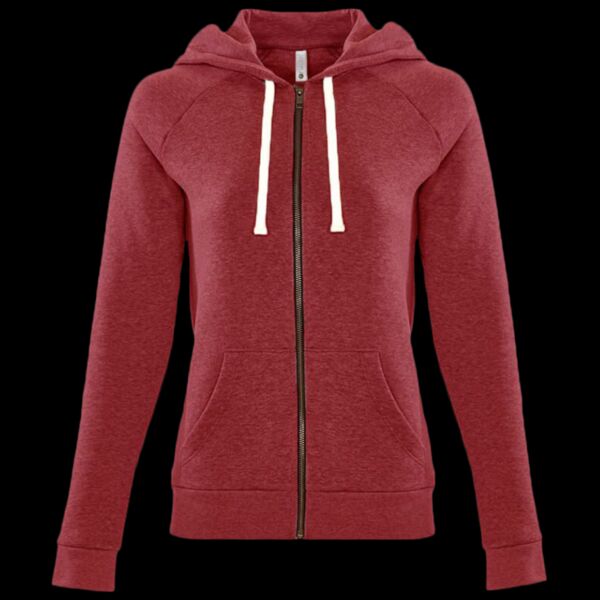 Women's Malibu Raglan Full-Zip Hoodie Thumbnail