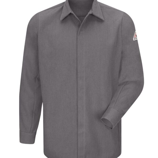 Concealed-Gripper Pocketless Long Sleeve Shirt - CoolTouch® 2 Thumbnail