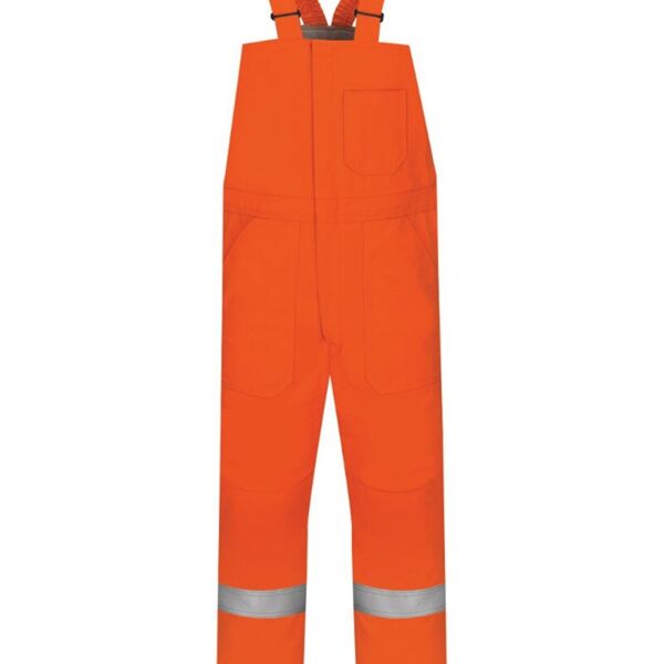 Deluxe Insulated Bib Overall with Reflective Trim - EXCEL FR® ComforTouch - Long Sizes Thumbnail