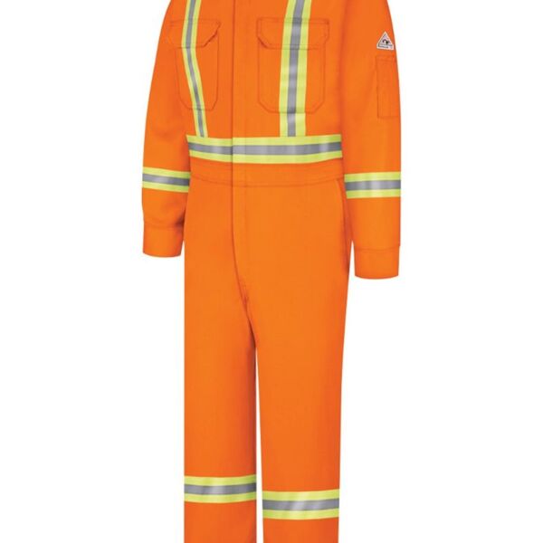 Premium Coverall with CSA Compliant Reflective Trim - EXCEL FR® ComforTouch®. Thumbnail