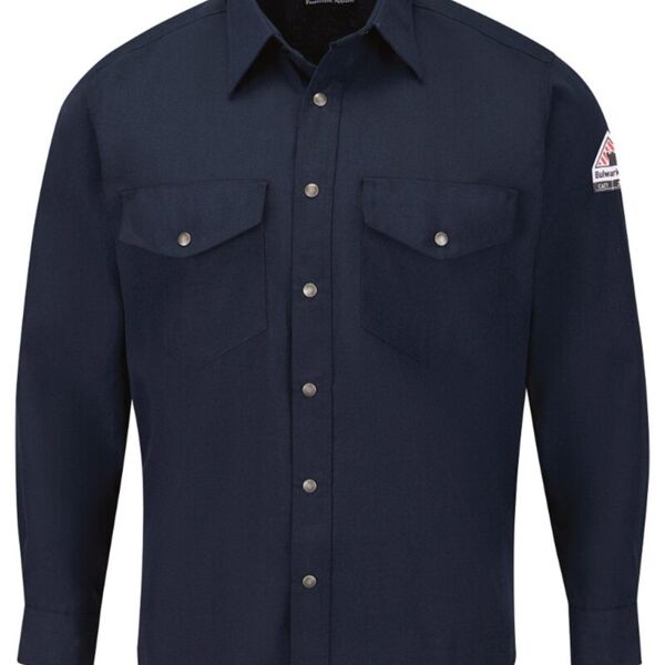 Snap-Front Uniform Shirt - Nomex® IIIA - 4.5 oz. - Long Sizes Thumbnail