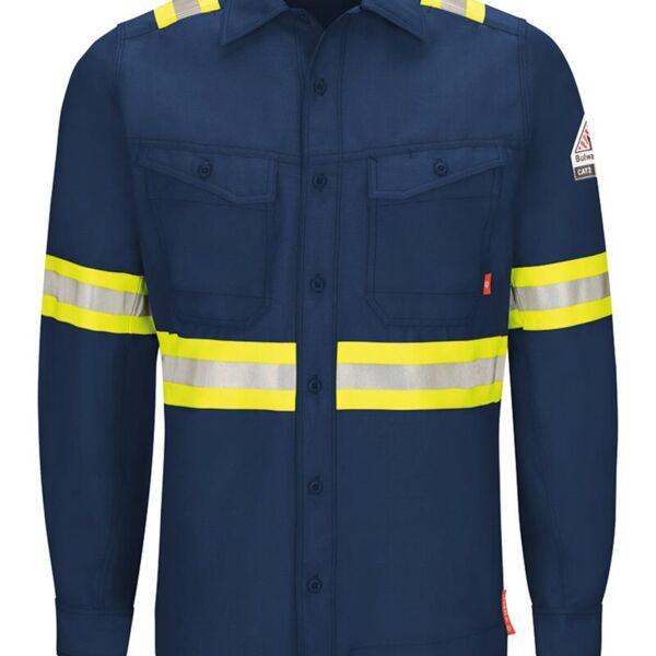 iQ Series® Endurance Enhanced Visibility Work Shirt Long Sizes Thumbnail
