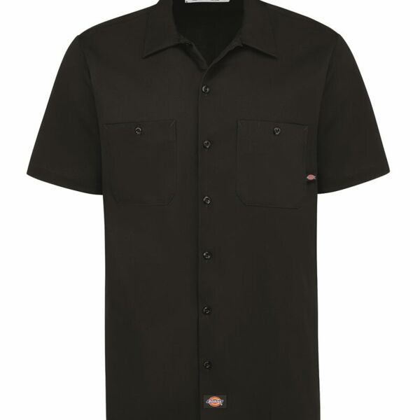 Industrial Short Sleeve Cotton Work Shirt Thumbnail