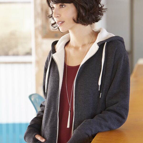 Sherpa-Lined Hooded Sweatshirt Thumbnail