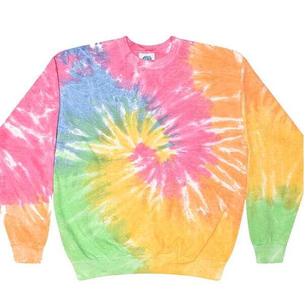 Tie-Dyed Fleece Crewneck Sweatshirt Thumbnail