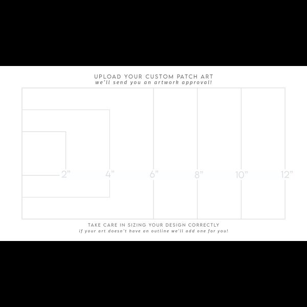 Custom Jacket Patch (Half Size) Thumbnail