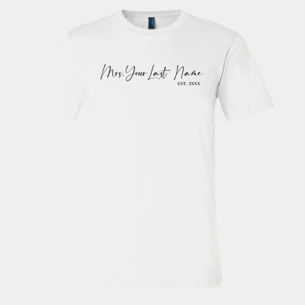 Mrs. Last Name and Date Thumbnail