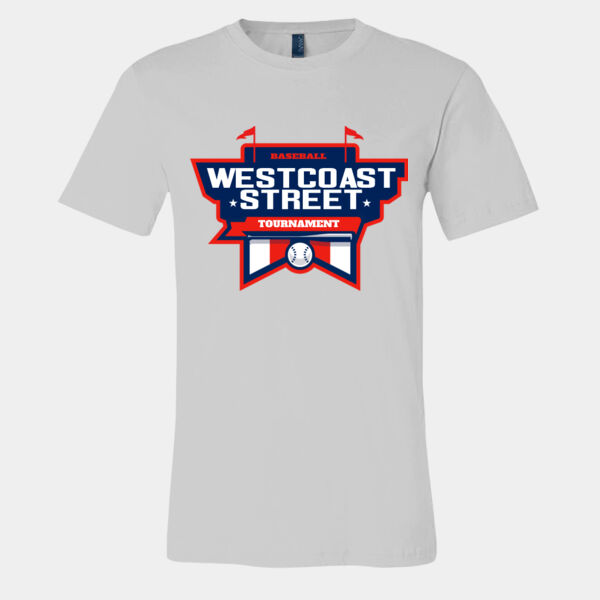 West Coast Street Baseball Tournament logo template Thumbnail