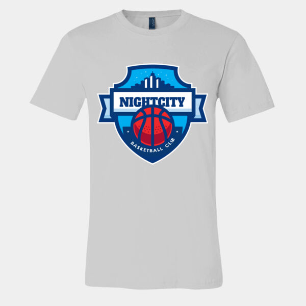 Night city Basketball club logo template Thumbnail