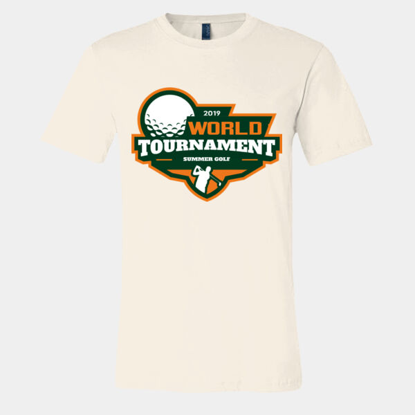 World Tournament Simmer Golf logo template Thumbnail