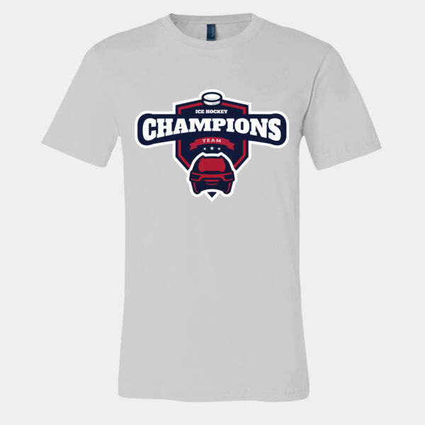 Champions Team Ice Hockey logo template Thumbnail