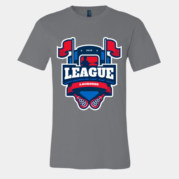 League Lacrosse Logo Template Thumbnail