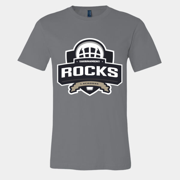 Rocks Tournament Lacrosse Logo Template Thumbnail
