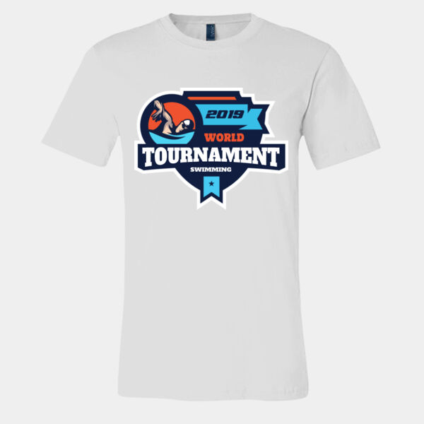 Tournament World Swimming logo template Thumbnail