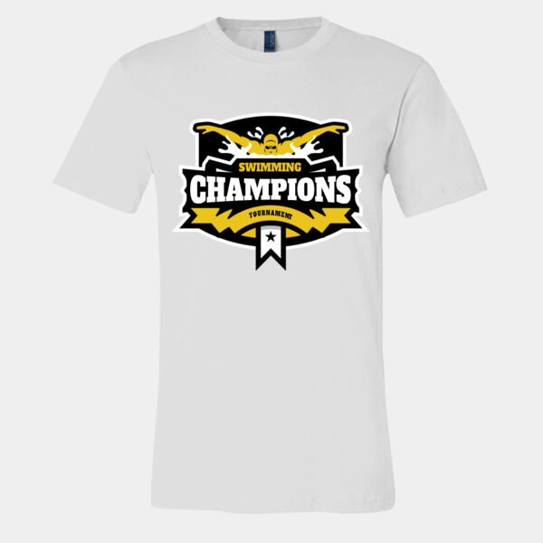Champions Swimming Tournament logo template Thumbnail