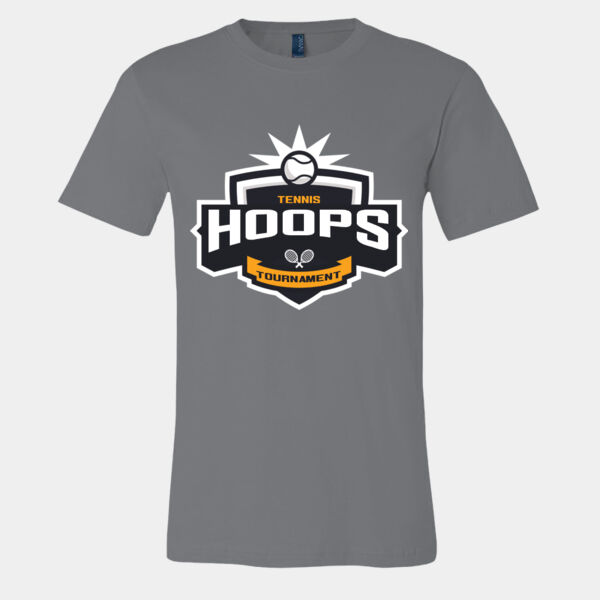 Hoops Tennis Tournament logo template Thumbnail