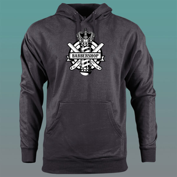 Barber pole with crown Thumbnail