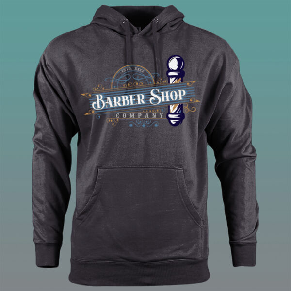 BARBERPOLE WITH RETRO LETTERING Thumbnail