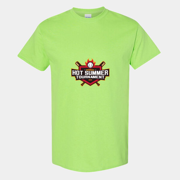 Hot Summer Tournament Baseball logo template Thumbnail