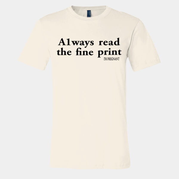 Read fine print Thumbnail