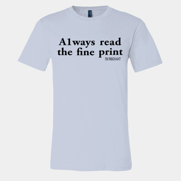 Read fine print Thumbnail