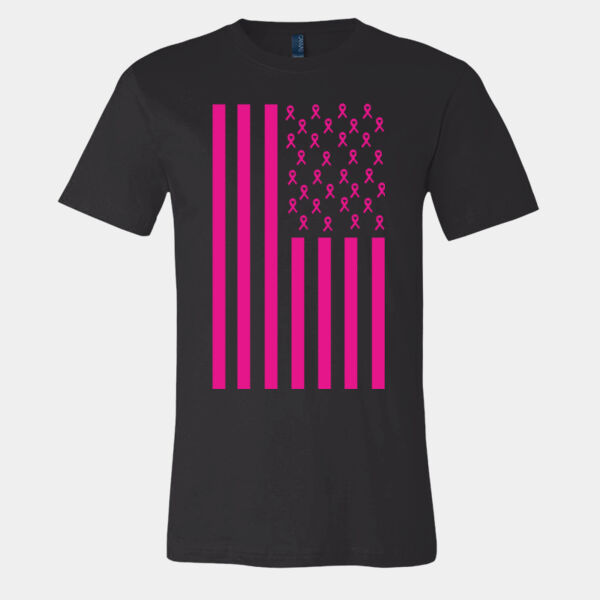 pink ribbon star flag Thumbnail