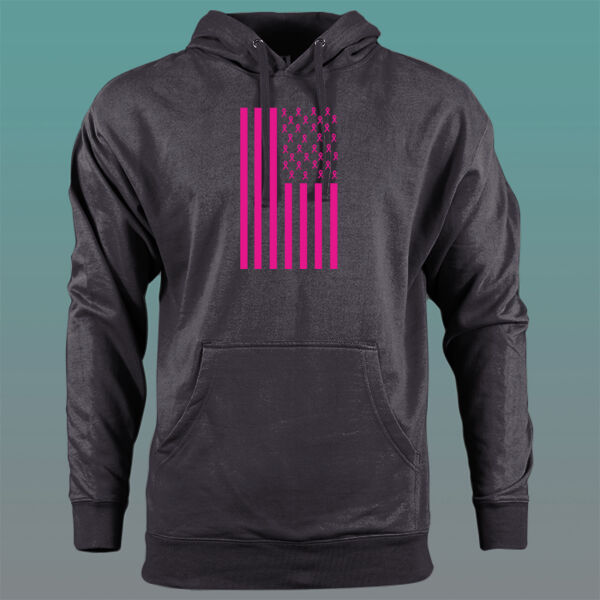 pink ribbon star flag Thumbnail