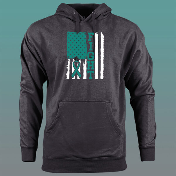 fight ribbon (ovarian) Thumbnail