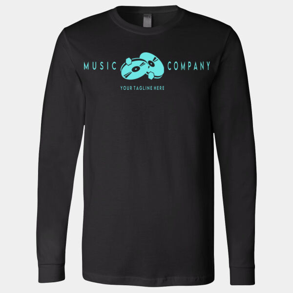 Elegant wedding DJ logo Thumbnail