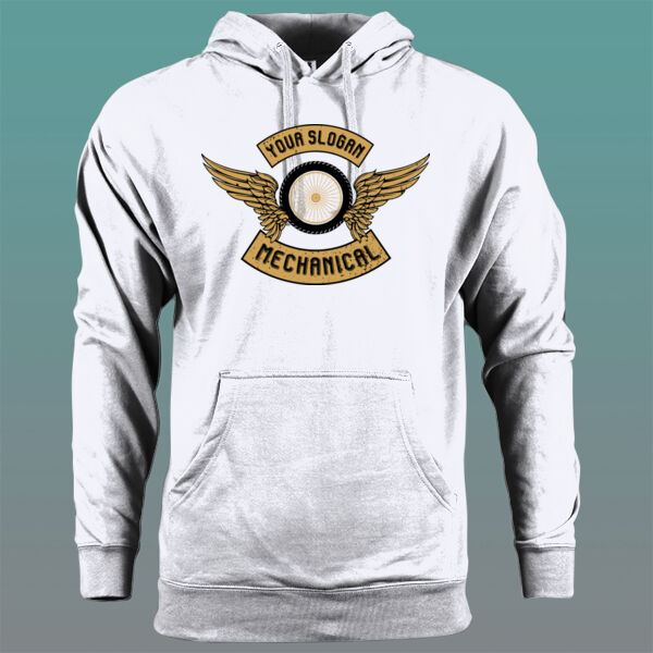 Retro Wheel with wings 2 colors Thumbnail