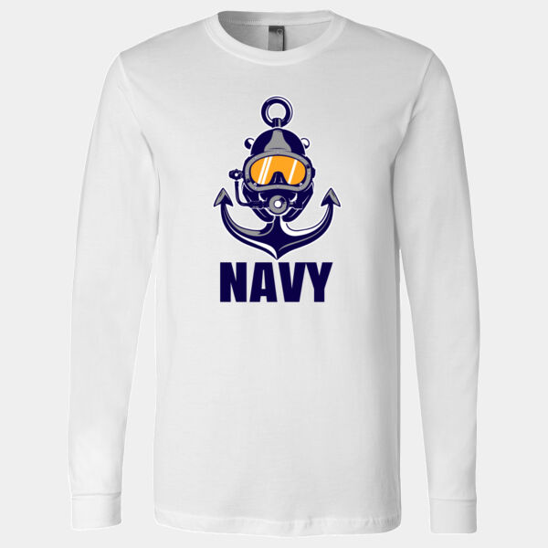 Navy anchor with mask Thumbnail
