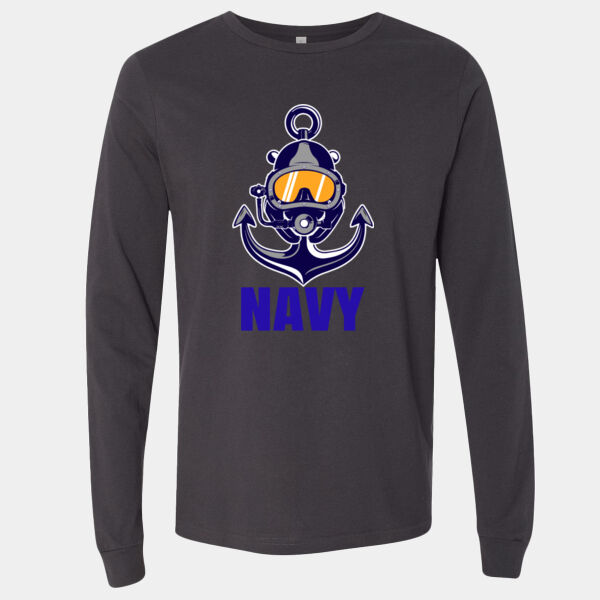 Navy anchor with mask Thumbnail