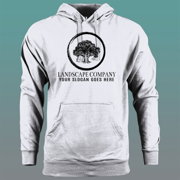 realistic tree logo 1 color Thumbnail