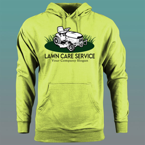 Lawn mower with grass Thumbnail