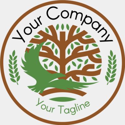 Eagle with Tree-STTR003 Thumbnail