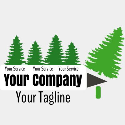 Minimalist pine tree-STTR008 Thumbnail