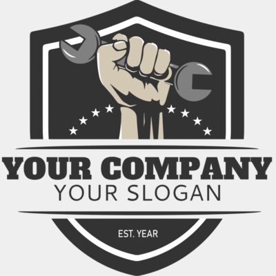 Hand with wrench - STMC005 Thumbnail