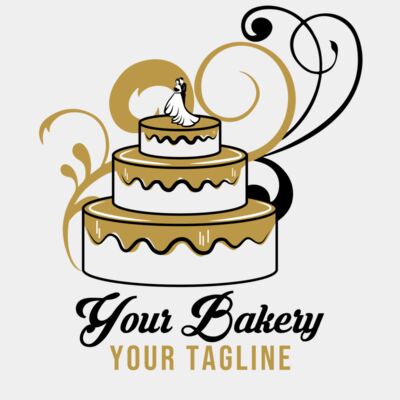 2 tone cake - STBK007 Thumbnail