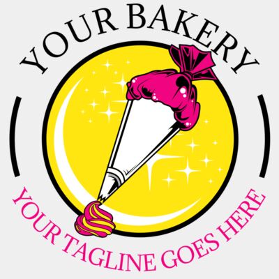 piping bag logo - STBK008 Thumbnail