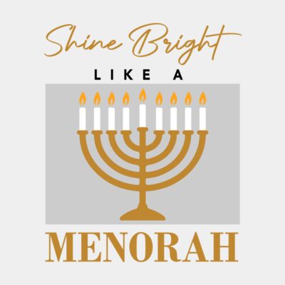 shine bright like a menorah Thumbnail
