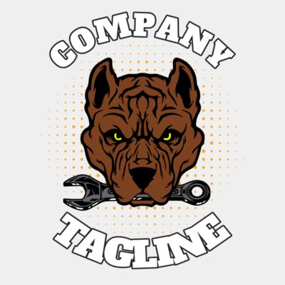 Dog with wrench-STCT010 Thumbnail