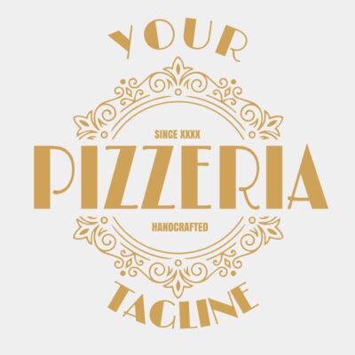 Vintage Pizza Crest-STRT016 Thumbnail